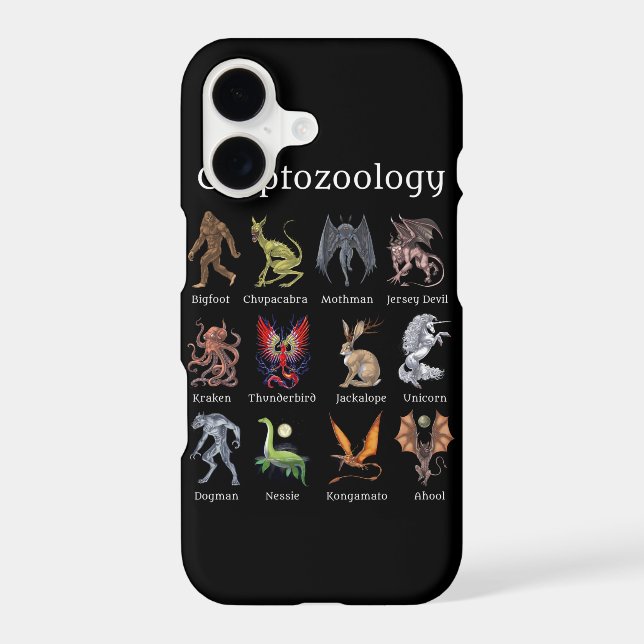 Cryptozoology Cryptid Creatures (Verso)