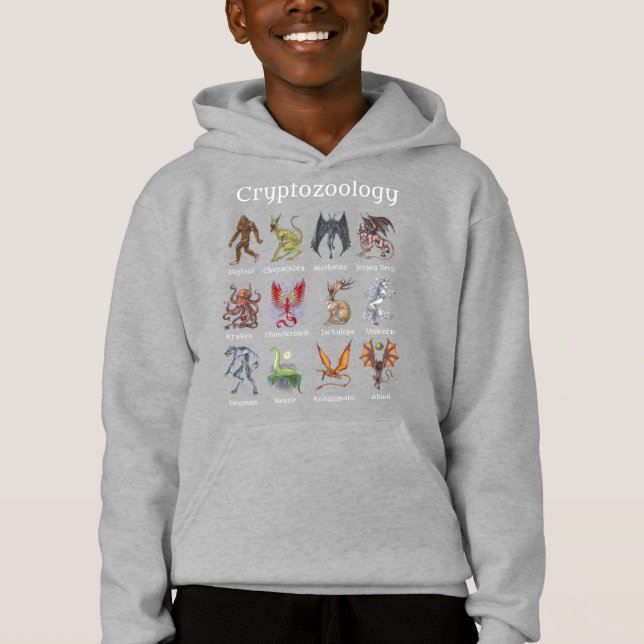 Cryptozoology Cryptid Creatures (Front)