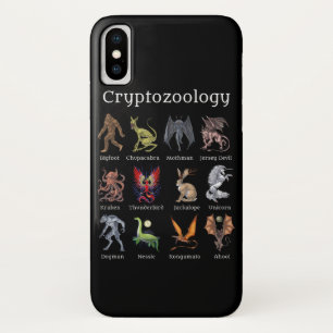 Cryptozoology Cryptid Creatures Case-Mate iPhone Case