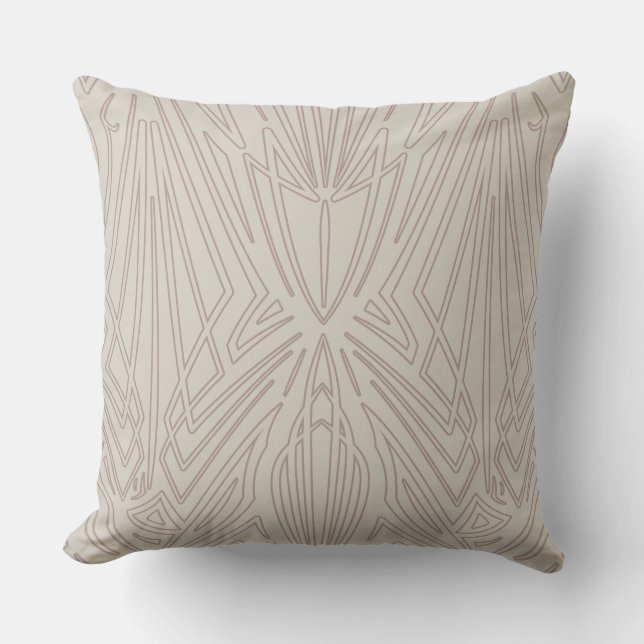 Crystal 1 throw pillow (Front)