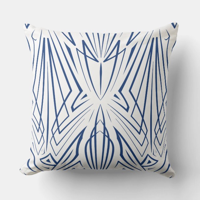 Crystal 3 throw pillow (Front)