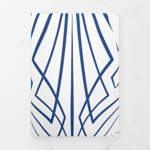 Crystal 3 Tri-Fold holiday card