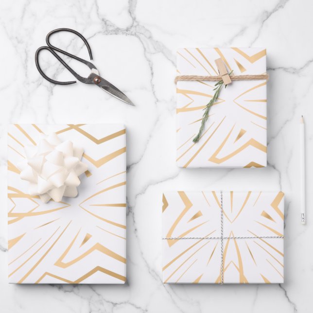 Crystal 7 wrapping paper sheet (Front)