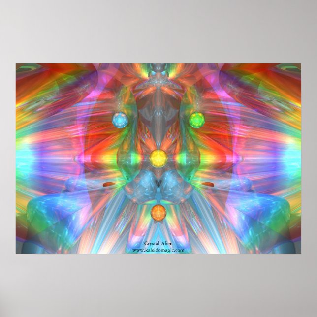 Crystal Alien Poster (Front)