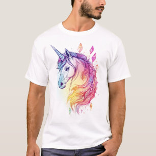 Crystal Aura Unicorn (1) T-Shirt