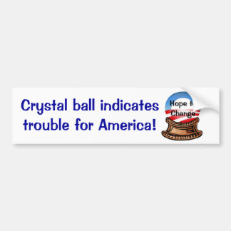 Crystal Ball Bumper Sticker