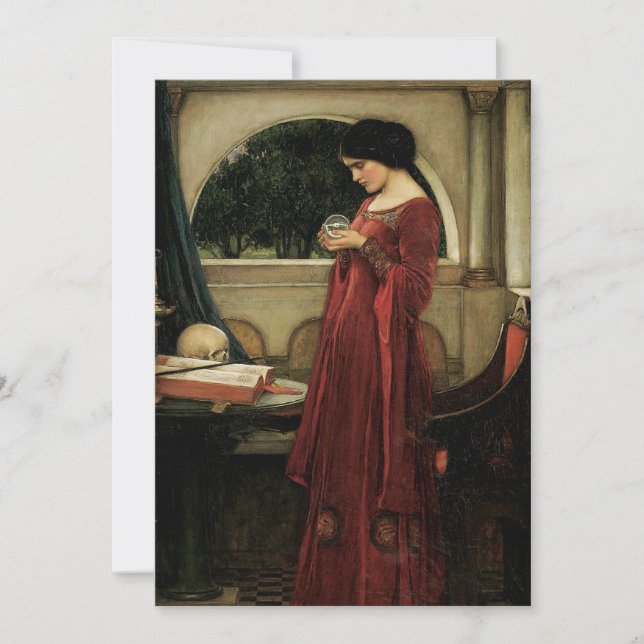 Crystal Ball by John William Waterhouse (Front)
