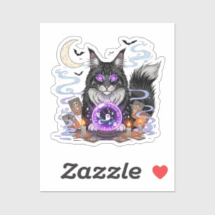 Crystal Ball Coon – Maine Coon Halloween