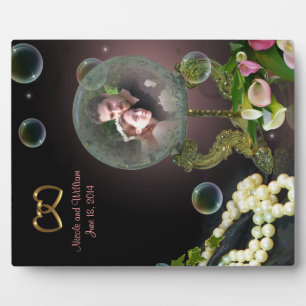 Crystal Ball fantasy portrait photo plaque