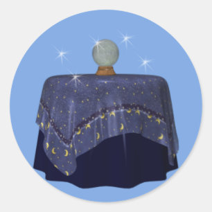 Crystal Ball Fortune Teller Psychic Sticker