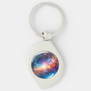 Crystal Ball - I See A Cosmic Event In Your Future Keychain
