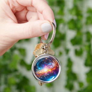 Crystal Ball - I See A Cosmic Event In Your Future Keychain