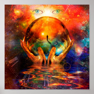 Crystal ball poster