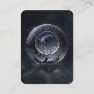 Crystal Ball Psychic Medium Tarot Reader Business Card