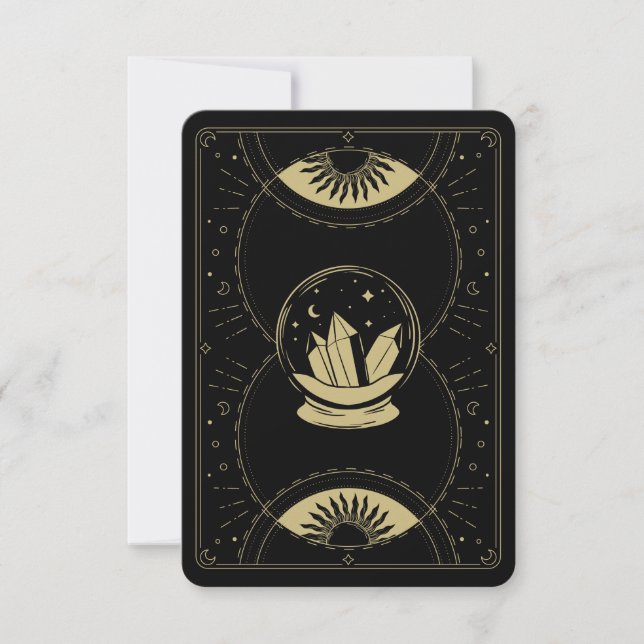 Crystal Ball Tarot Reading Gift Certificate (Front)