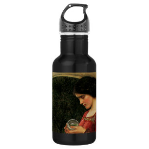 Crystal Ball Woman Waterhouse Painting 532 Ml Water Bottle