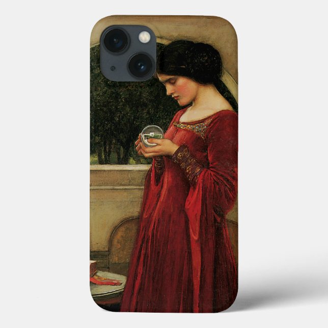Crystal Ball Woman Waterhouse Painting Case-Mate iPhone Case (Back)