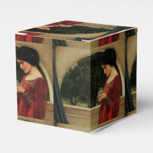 Crystal Ball Woman Waterhouse Painting Favor Box