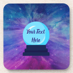 Crystal Ball Write Your Own MEME Coaster
