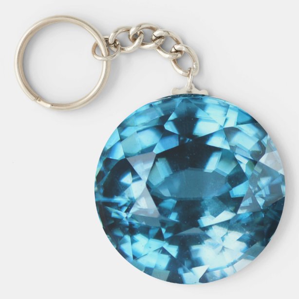Birthstone Keychains & Key Rings | Zazzle CA