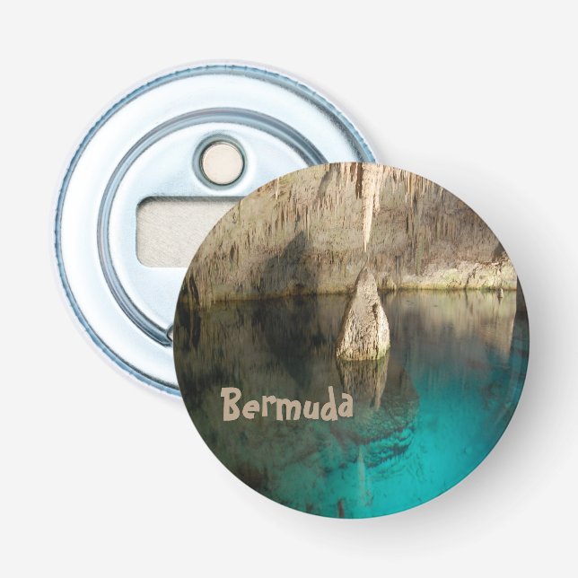 Crystal Cave, Bermuda Bottle Opener (Front)