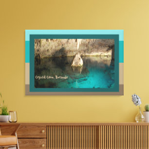 Crystal Cave, Bermuda Canvas Print