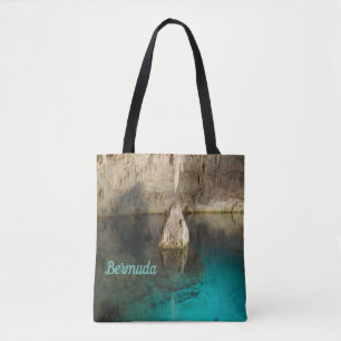 Crystal Cave, Bermuda Tote Bag