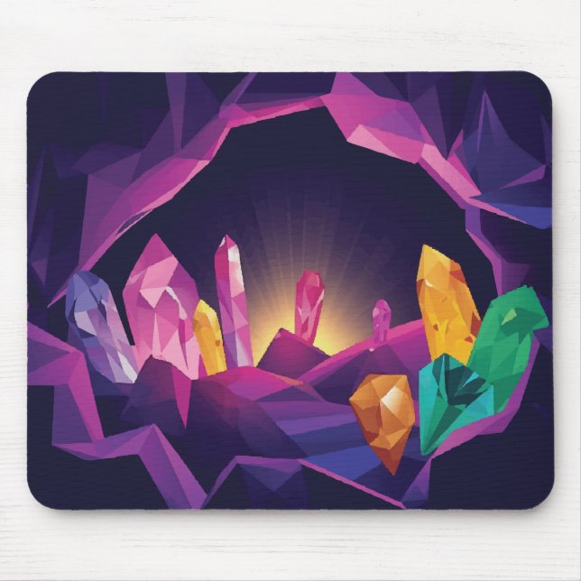 Crystal Cave Mouse Pad (Front)