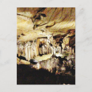 Crystal Caves In Dark Postcard