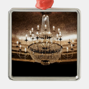 Crystal Chandelier Dazzle Glitz Glam Ornament
