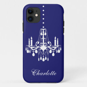 Crystal Chandelier iPhone 5 Case-Mate indigo iPhone 11 Case