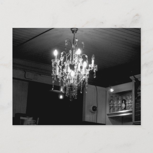 Crystal Chandelier Postcard (Front)