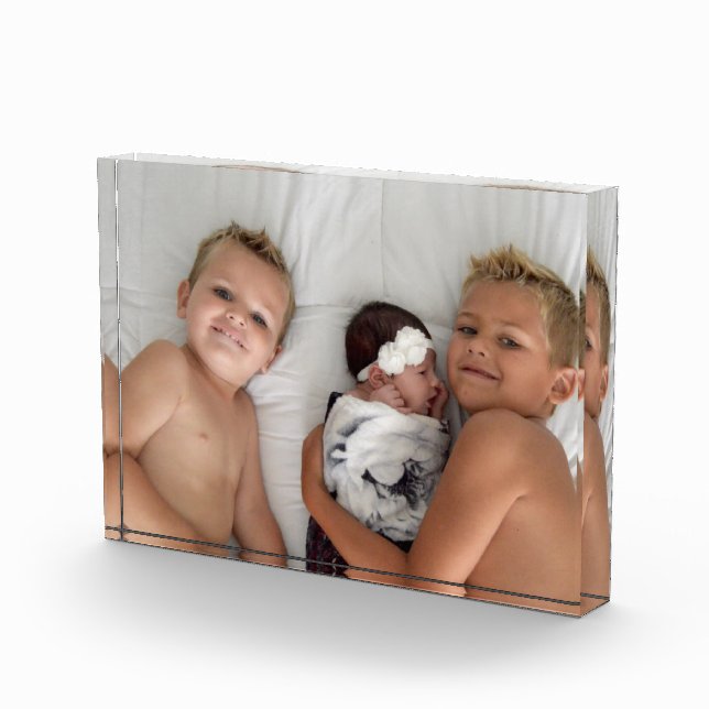 Crystal Clear Photo Block (Right)