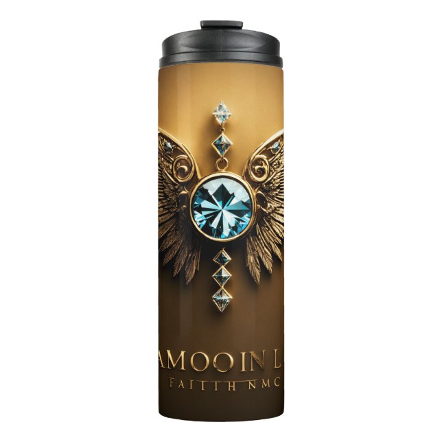 Crystal Clear Success Thermal Tumbler (Front)