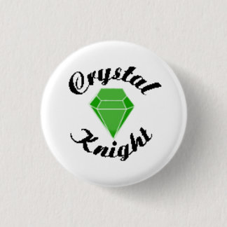 Crystal Club 1 Inch Round Button