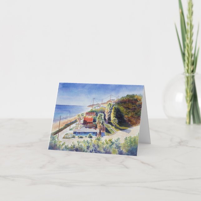 Crystal Cove Note Card (Front)