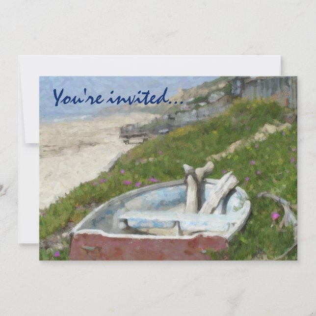 Crystal Cove Party Invitations (Front)