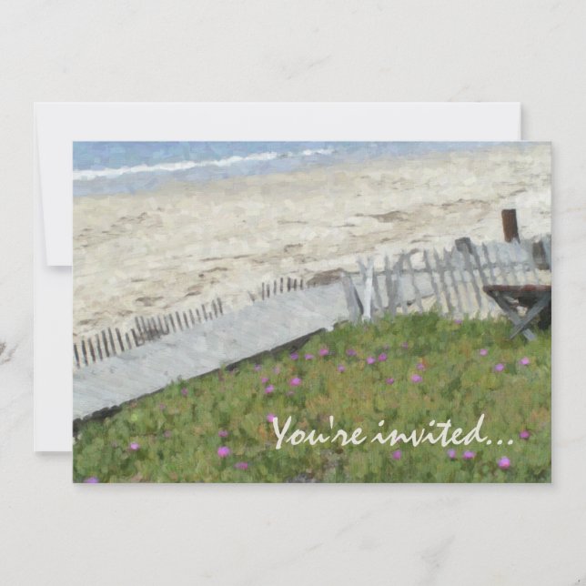 Crystal Cove Party Invitations (Front)