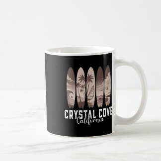 Crystal Cove State Park California Surfboard Surfi Coffee Mug