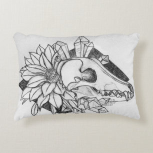 Crystal Coyote  Accent Pillow