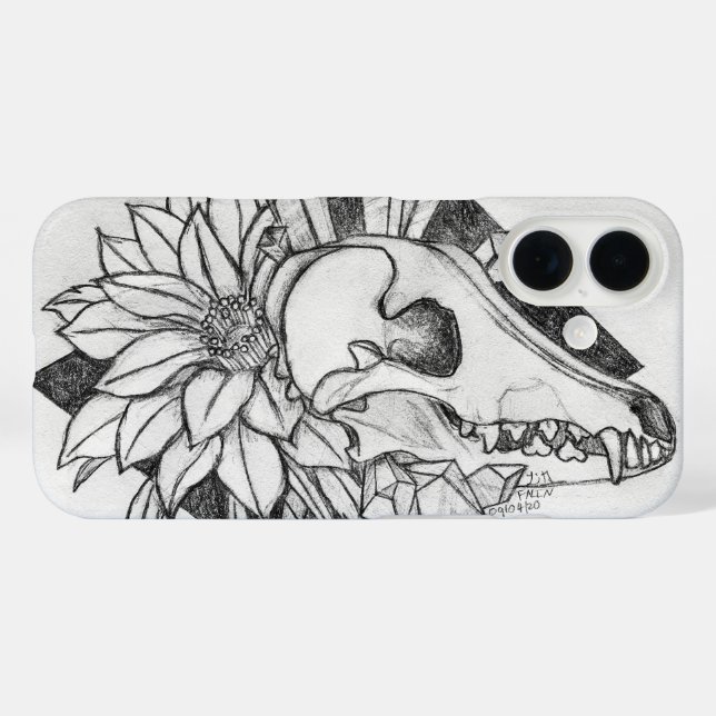 Crystal Coyote  Case-Mate iPhone Case (Back (Horizontal))