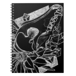 Crystal Coyote Inverted Notebook
