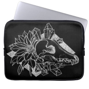 Crystal Coyote  Laptop Sleeve