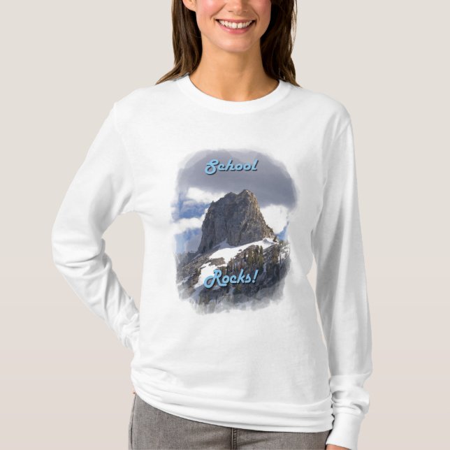 Crystal Crag School Rocks! Tshirt 2 (Front)
