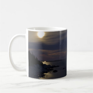 Crystal Crescent Beach Moonlight Coffee Mug