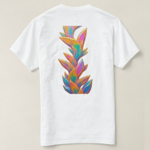 Crystal de Pluie Cyberpunk & T-shirt Abstrait de F