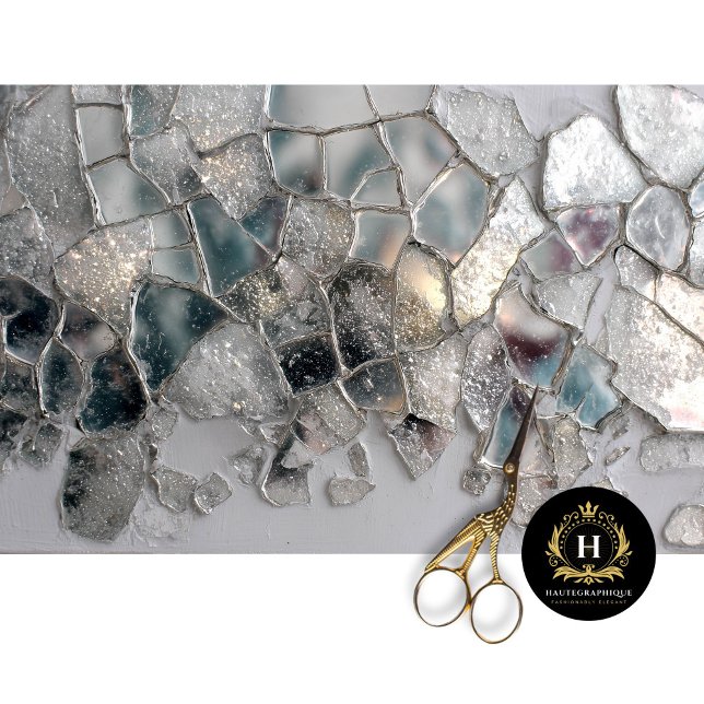 Crystal Dragon Scale Glass Decoupage Design Tissue Paper (Creator Uploaded)