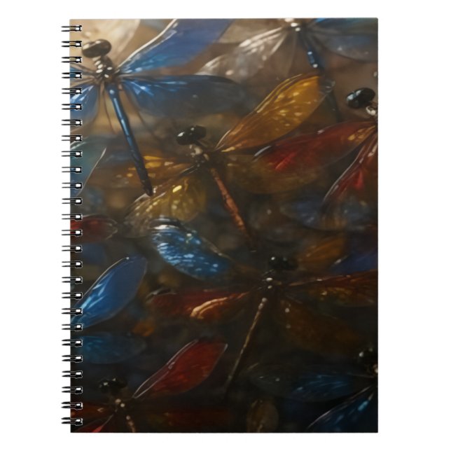 Crystal Dragonflies Notebook (Front)