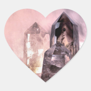 Crystal Dreams Heart Sticker
