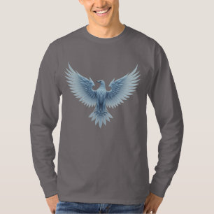 Crystal Eagle Emblem – Majestic Symbol of Triumph T-Shirt
